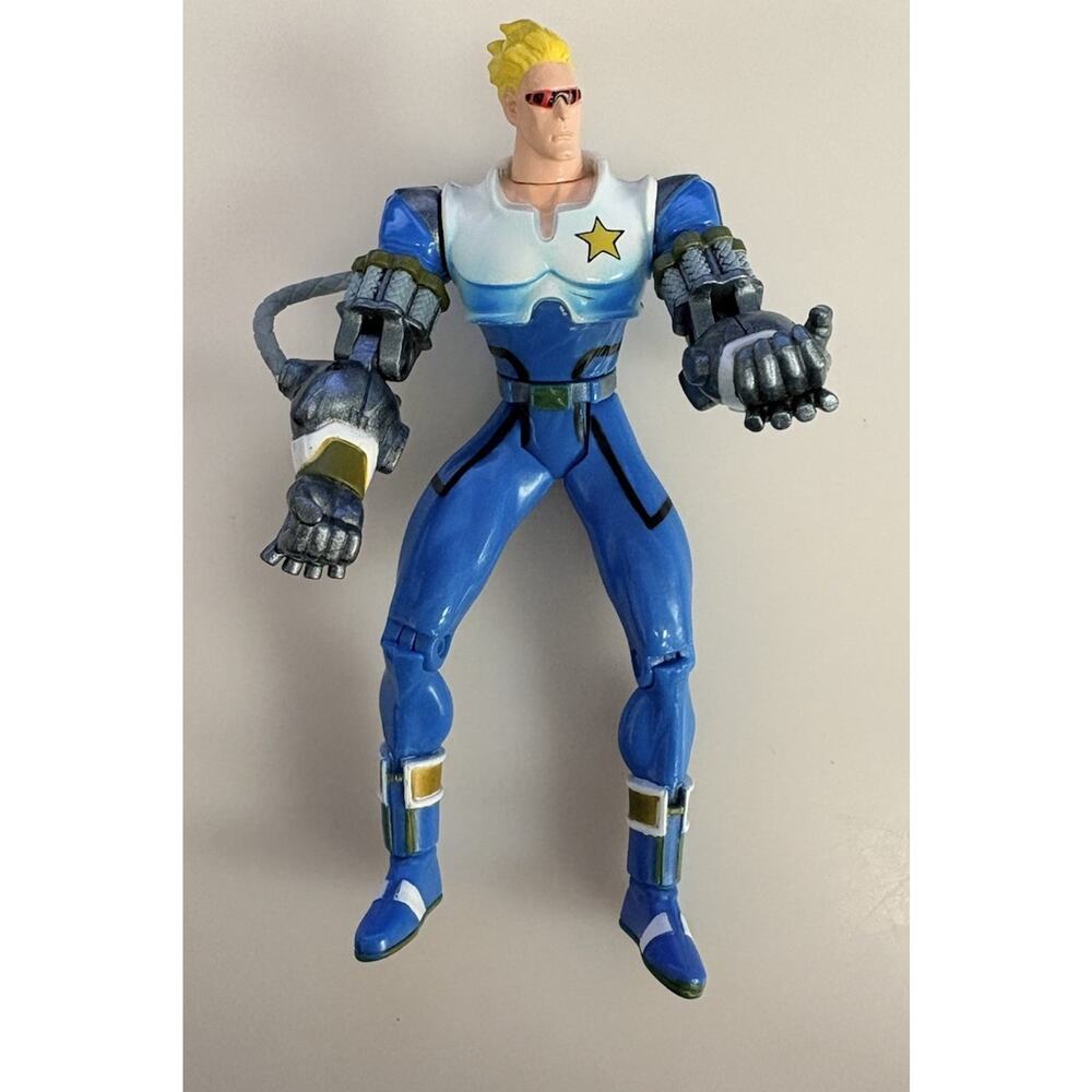 Captain Commando 1999 Toybiz Marvel Vs Capcom 5.5 Inch Figure Loose